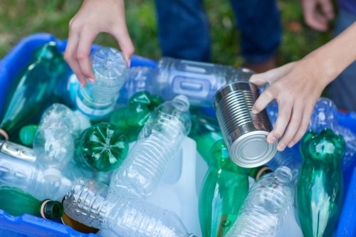 Eco-friendly disposal practices during garage clearance in Tooting.